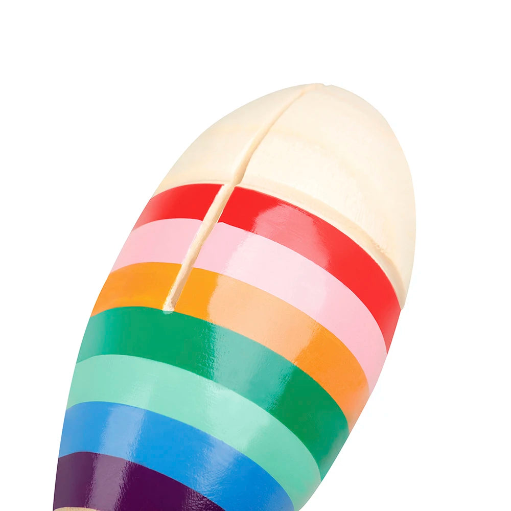 Wooden Musical Instrument for Children Kid Toys Percussion Colorful Fish Toy Toddler Music Early Education Tool Gift With Stick