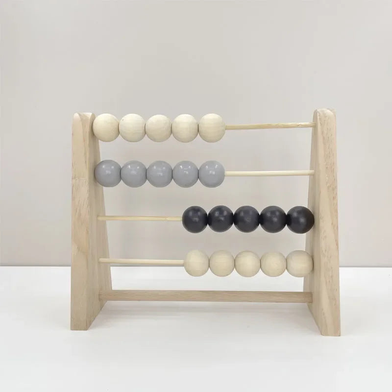 Boulier à perles en bois — style nordique