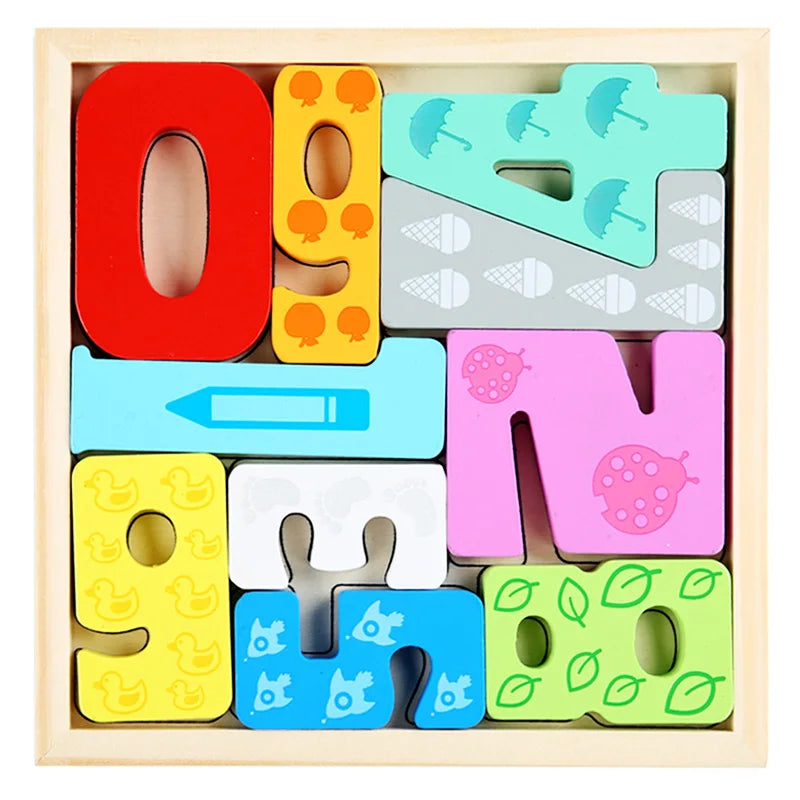 Wooden Puzzles for Kids, Multifunction Exploration Wooden Toys, Intelligence Brain Teasers Toy Logic Game Educational Game